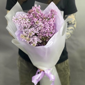 Букет из 9 веток ароматной сирени в Звенигороде