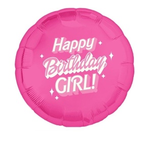 Шар "happy b-day girl" в Звенигороде