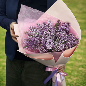 Букет из 11 веток сирени в Звенигороде