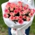 Букет из 25 роз Джумилия (50 см) в Звенигороде