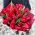 Букет 27 красных тюльпанов в Звенигороде
