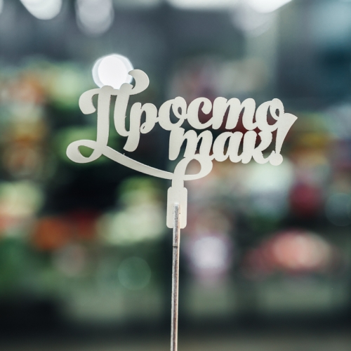 Топпер Просто так в Звенигороде