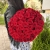 Букет 51 красной розы 50 см в Звенигороде