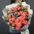Букет "Фортуна" из коралловых роз и оксипеталума в Звенигороде Букет "Фортуна" из коралловых роз и оксипеталума в Звенигороде