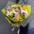 Букет "Поздравляю" из 15 хризантем сантини микс в Звенигороде Букет "Поздравляю" из 15 хризантем сантини микс в Звенигороде