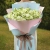 Букет из 31 белой эустомы в Звенигороде