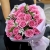 Букет из 21 розовой розы Аква (50 см) в Звенигороде