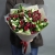 Букет "Цвет любви" из кустовых роз Марун и альстромерий в Звенигороде