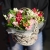 Композиция в корзине "Майя" из гиацинтов, альстромерий и эустом в Звенигороде