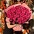 Букет "Необыкновенная" из 101 малиновой розы (60 см) в Звенигороде