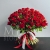 Букет 101 роза красная (40 см) в Звенигороде