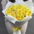 Букет из 25 лимонных пионовидных роз (50 см) в Звенигороде